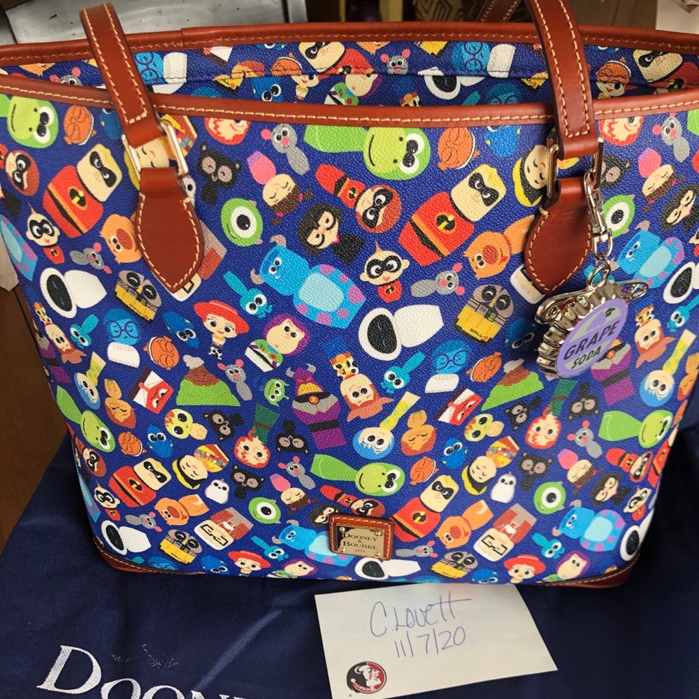 Disney Dooney and Bourke Pixar tote